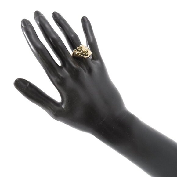 CARTIER PANTHERE Kozari Ring Size 54/#14 18K Yellow Gold - Picture 3 of 9
